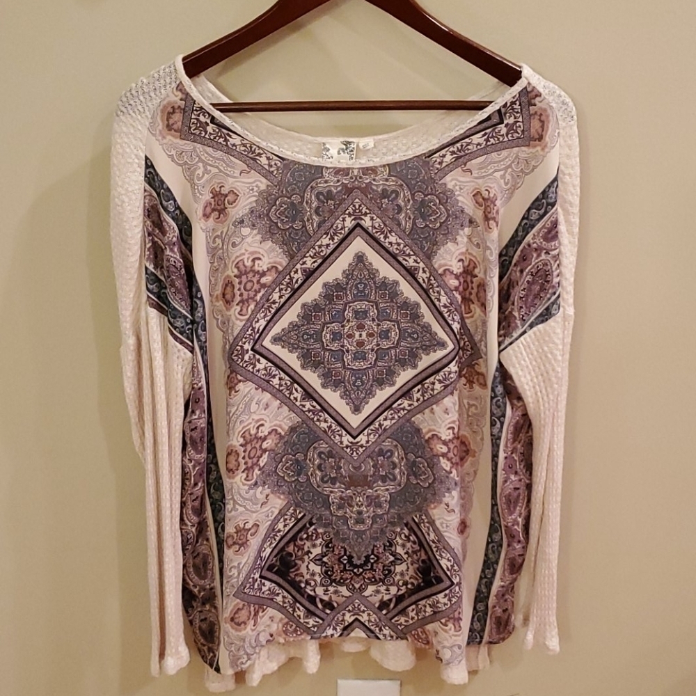 Blu Pepper long sleeve shirt